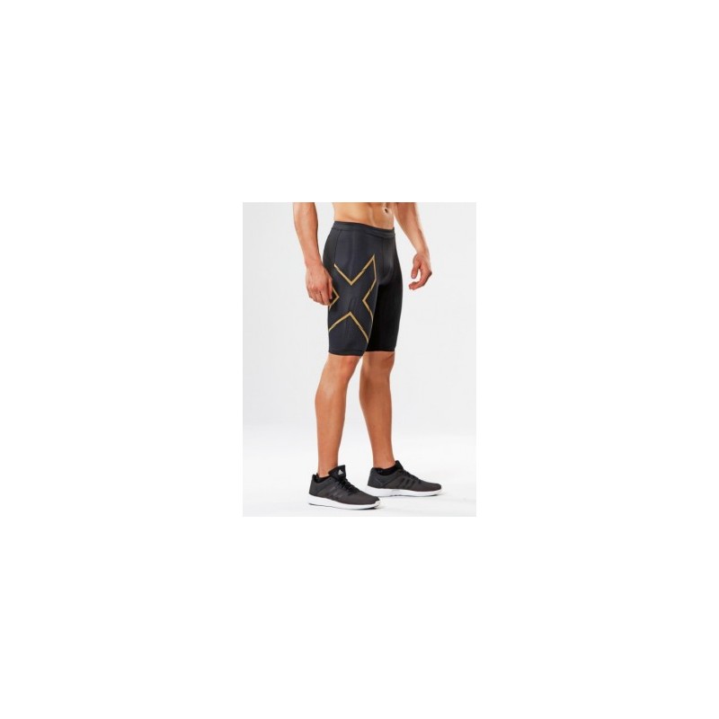 2XU Short de Compression Running Noir/Or