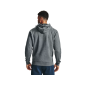 Sweat à capuche zippé Under Armour Gris