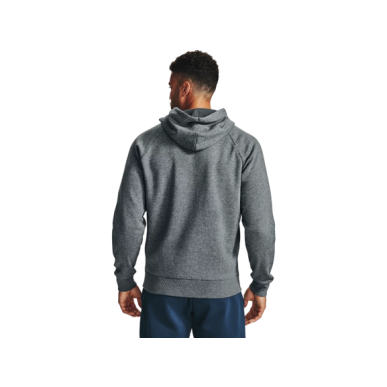 Sweat à capuche zippé Under Armour gris | Rugby Approved Perpignan