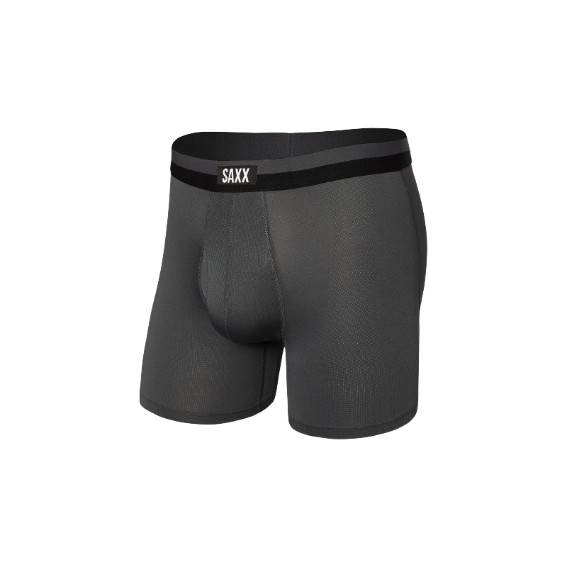 BOXER SPORT MESH SAXX UNDERWEAR GRIS BOXER SPORT MESH SAXX UNDERWEAR GRIS