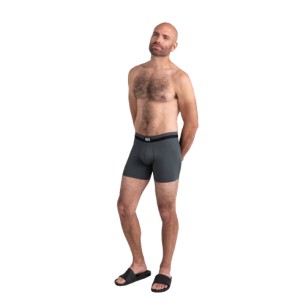 BOXER SPORT MESH SAXX UNDERWEAR GRIS