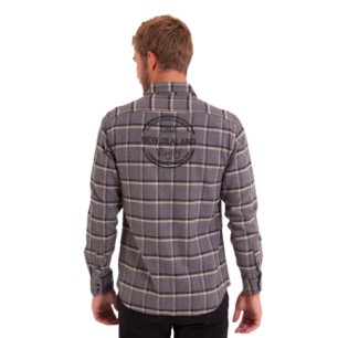 SUR CHEMISE CARREAUX BRODÉES COTON