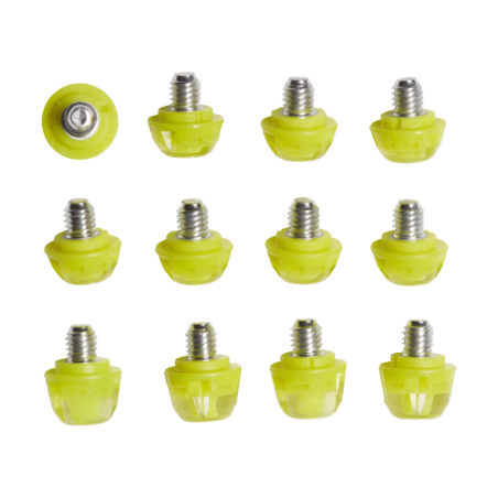 12 Crampons Plastique Adidas 8x6mm 4x9mm