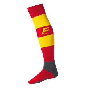 CHAUSSETTES RAYEES FXV Sang et Or
