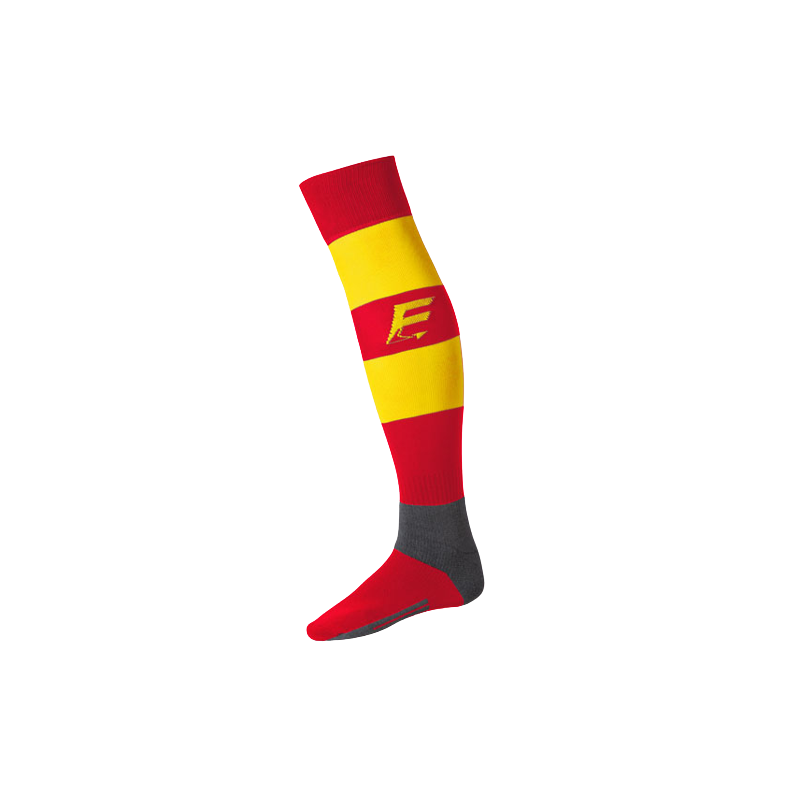 CHAUSSETTES RAYEES FXV Sang et Or