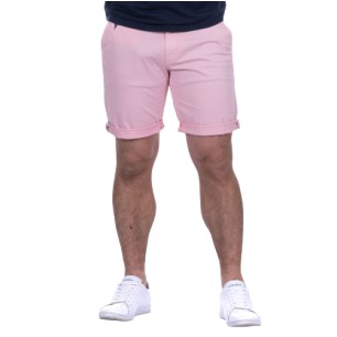 BERMUDA CHINO RUCKFIELD ROSE CLAIR