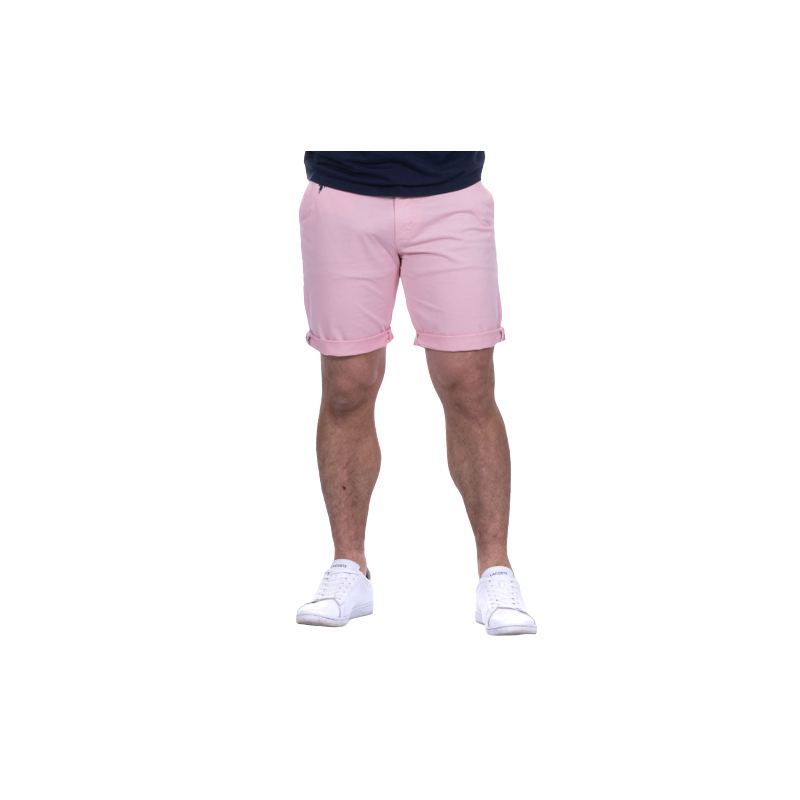 BERMUDA CHINO RUCKFIELD ROSE CLAIR BERMUDA CHINO RUCKFIELD ROSE CLAIR
