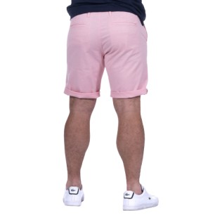 BERMUDA CHINO RUCKFIELD ROSE CLAIR