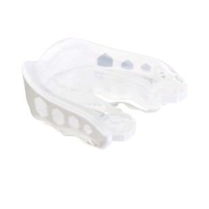 Protège-Dents Enfant Gel Max Convertible Shock Doctor - Transparent Blanc