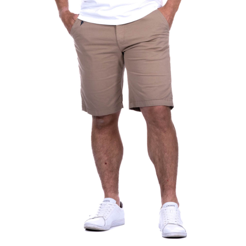 BERMUDA CHINO BEIGE RUCKFIELD BERMUDA CHINO BEIGE RUCKFIELD