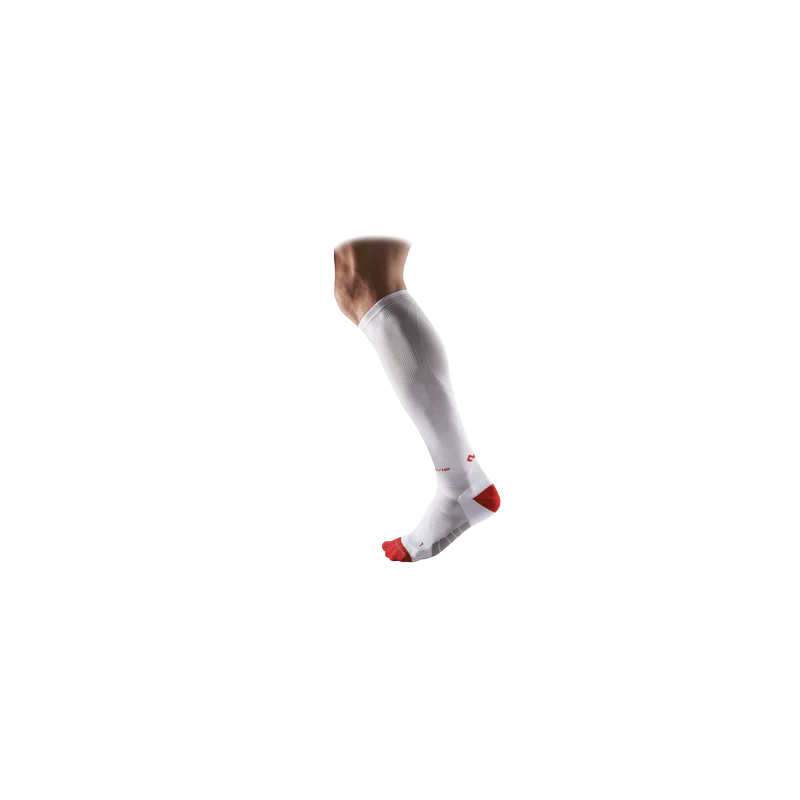Elite Compression Runner Socks white