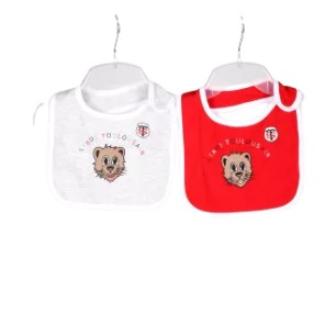 Set 2 Bavoirs Bébé Stade Toulousain | Rugby Approved Perpignan
