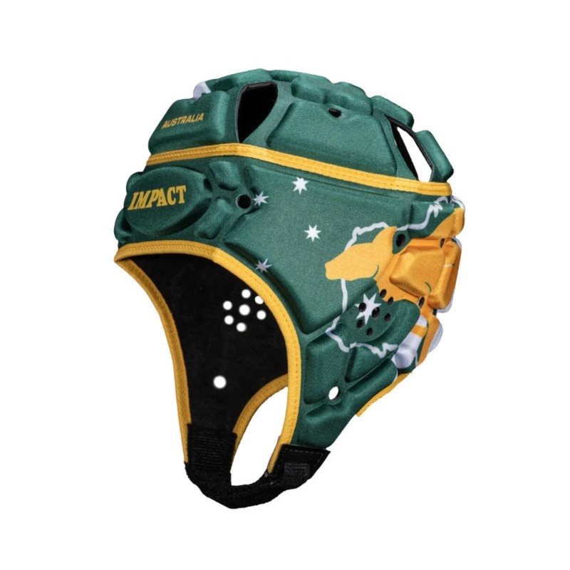 CASQUE IMPACT VERT AUSTRALIE
