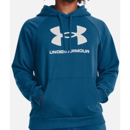 Sweat Under Armour bleu homme | Rugby Approved Perpignan