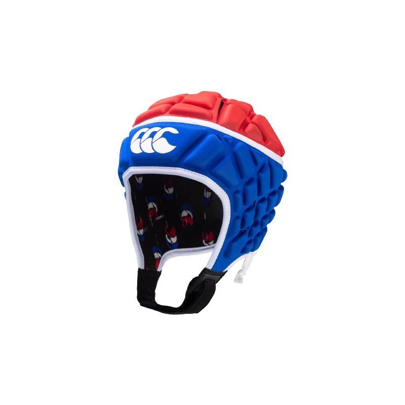 CASQUE RAZE CANTERBURY BLEU/BLANC/ROUGE CASQUE RAZE CANTERBURY BLEU/BLANC/ROUGE