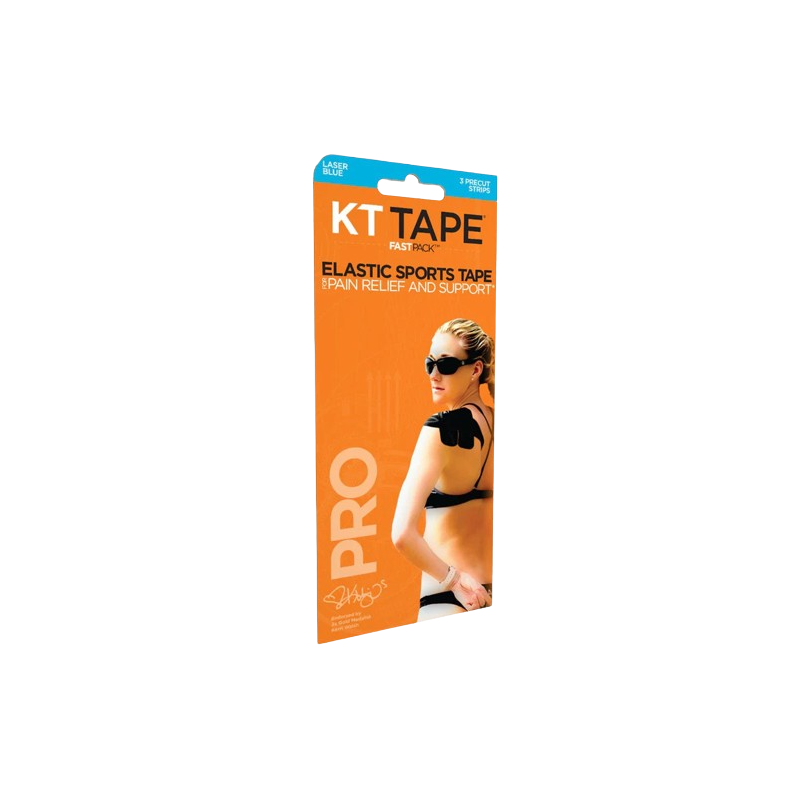 KT Tape Fast Pack 3 bandes Synthetic Pro