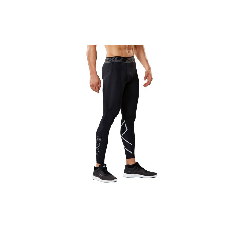 2XU Collant de Compression Noir/Argent