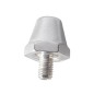 12 Crampons Alu 6 KT 8x13 - 4x16mm Gris Acier
