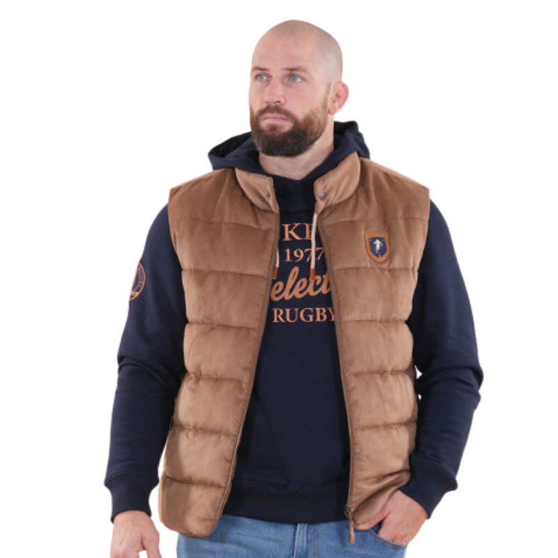 Doudoune Sans Manches Ruckfield Beige foncé Doudoune Sans Manches Ruckfield Beige foncé