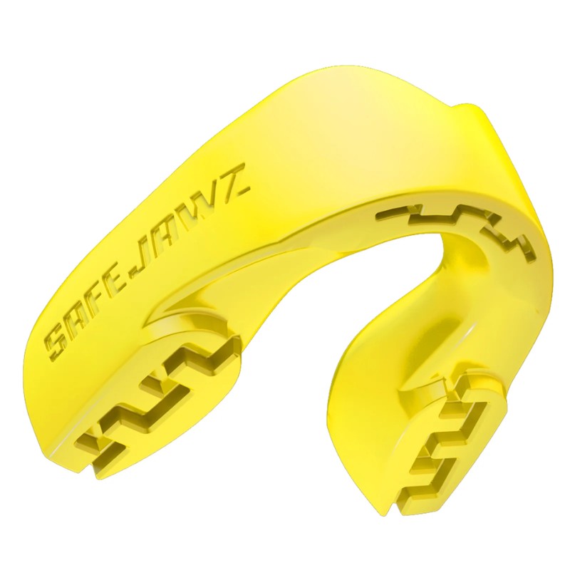 Protège dents SafeJawz® Intro Series - Jaune fluo Protège dents SafeJawz® Intro Series - Jaune fluo