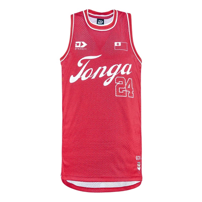 Débardeur Basketball Tonga RL 2025 Débardeur Basketball Tonga RL 2025