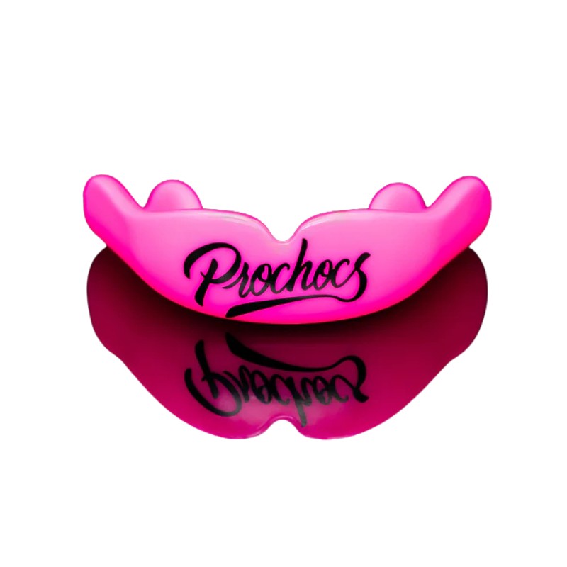 Protège-dents PROCHOCS Appareil dentaire - Rose fluo Protège-dents PROCHOCS Appareil dentaire - Rose fluo