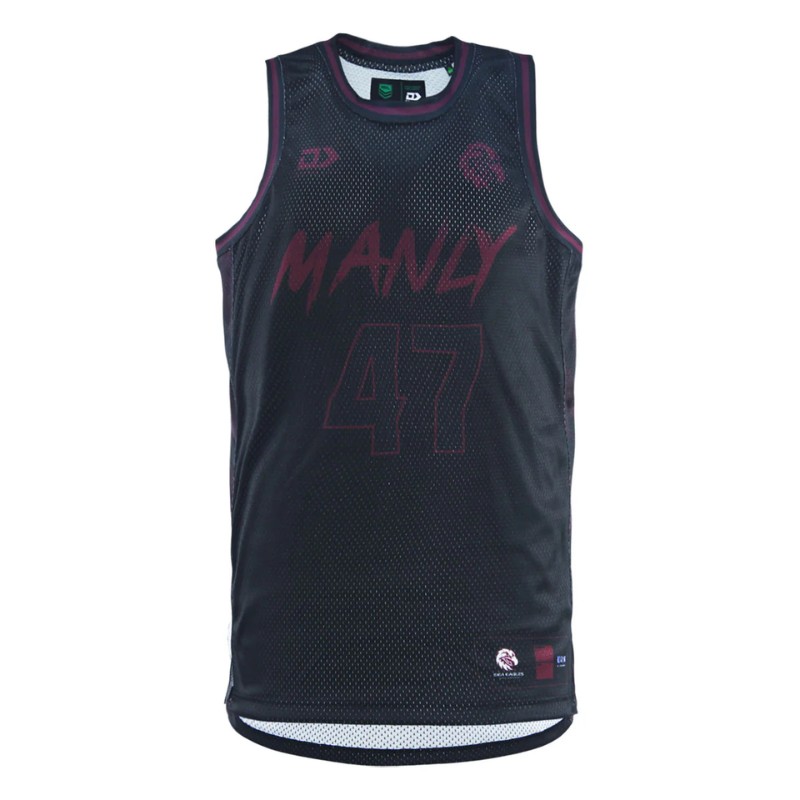 Débardeur Basket Sea Eagles 2025 Noir Débardeur Basket Sea Eagles 2025 Noir
