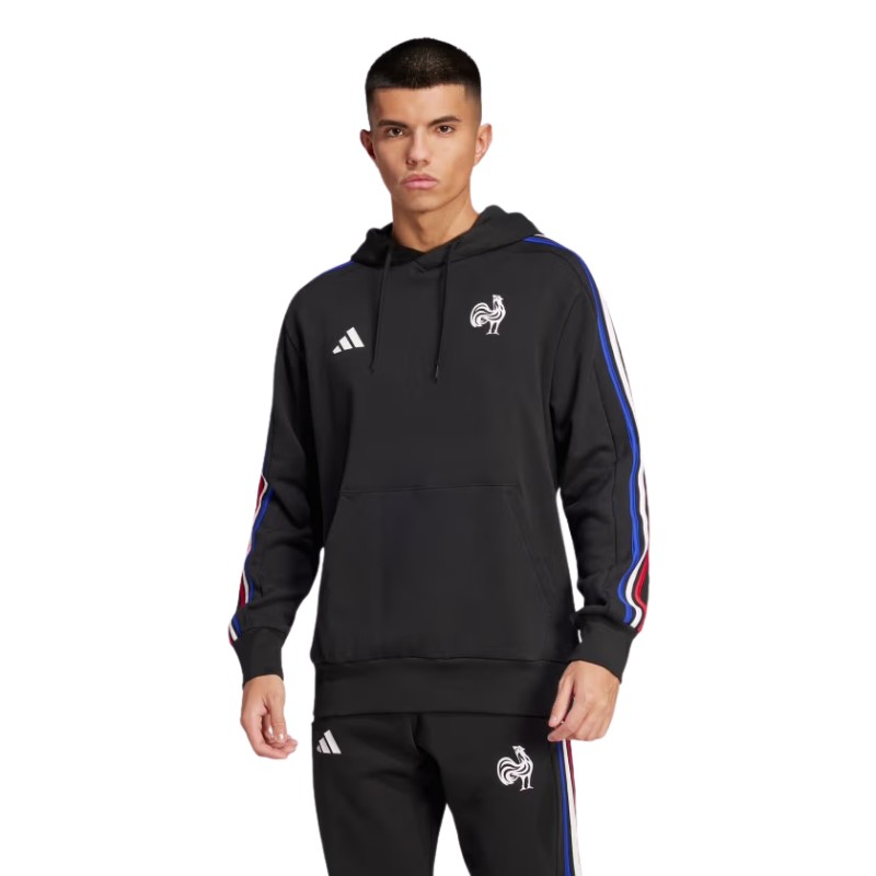 Sweat à Capuche XV de France Noir Sweat à Capuche XV de France Noir