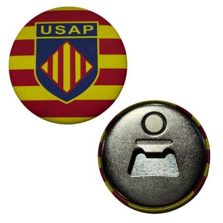 Magnet Décapsuleur USAP Sang et Or