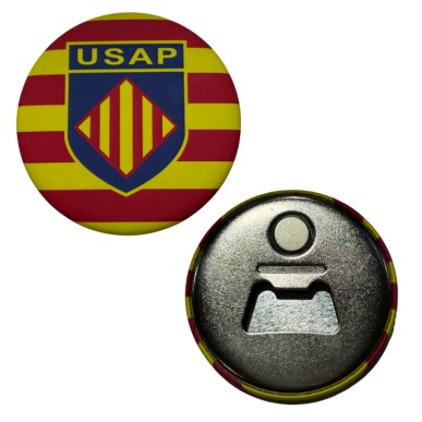 Magnet Décapsuleur USAP Sang et Or