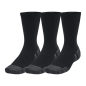 Chaussettes Mi-mollet Under Armour Noires (3 paires) Chaussettes Mi-mollet Under Armour Noires (3 paires)
