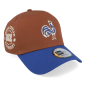 Casquette New Era France Rugby "Grand Chelem" Marron/Bleu