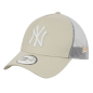 Casquette New Era "Trucker New York Yankees" beige/blanc Casquette New Era "Trucker New York Yankees" beige/blanc