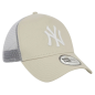 Casquette New Era "Trucker New York Yankees" beige/blanc Casquette New Era "Trucker New York Yankees" beige/blanc