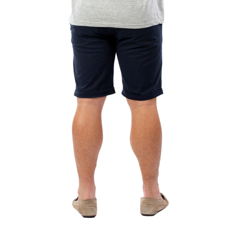 Short chino bleu marine