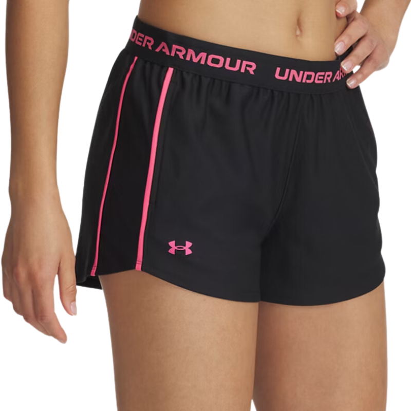 Short Under Armour Noir/Rose Femme Short Under Armour Noir/Rose Femme
