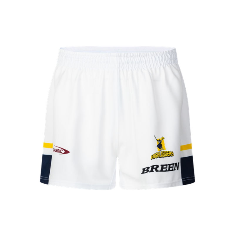 Short de match highlanders 2025 blanc Short de match highlanders 2025 blanc