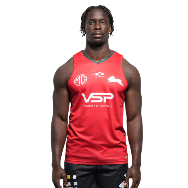 Débardeur Rabbitohs rouge 2025