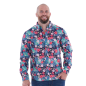 CHEMISE MANCHES LONGUES A FLEURS RUCKFIELD CHEMISE MANCHES LONGUES A FLEURS RUCKFIELD
