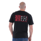 T-shirt à manches courtes Ruckfield Iwi Maori noir T-shirt à manches courtes Ruckfield Iwi Maori noir