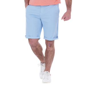 Bermuda Chino Ruckfield Essentiel – Bleu Ciel Élégant