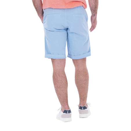 Bermuda chino bleu ciel Ruckfield essentiel