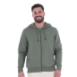 Sweat à capuche zippé Ruckfield Essentiel kaki Sweat à capuche zippé Ruckfield Essentiel kaki