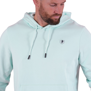 Sweat à capuche Ruckfield vert d'eau : confort et style décontracté