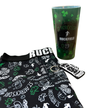 Pack Saint Patrick : Boxer, Gobelet et Porte-clés assortis