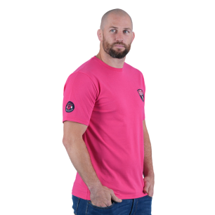 T-shirt Ruckfield Tropical Rugby fuchsia