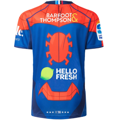 Maillot Blues Spiderman Marvel x Classic | Rugby Approved Perpignan