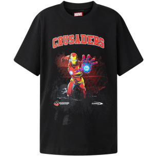 T-shirt Crusaders Iron Man Marvel x Classic Enfant | Rugby Approved Perpignan