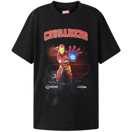 T-shirt Crusaders Iron Man Marvel x Classic Enfant | Rugby Approved Perpignan