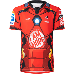Maillot Crusaders Iron Man Marvel x Classic | Rugby Approved Perpignan